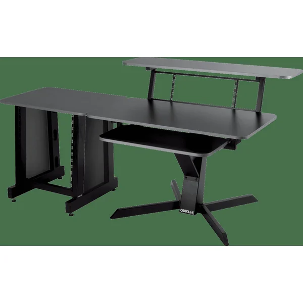 Three-level studio furniture - black