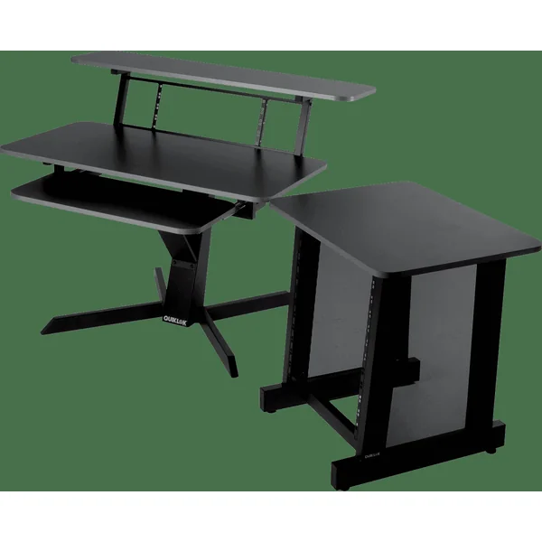 Three-level studio furniture - black