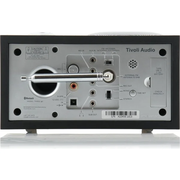 Tivoli Audio MODEL Three Mini-chaîne avec Bluetooth et USB (Taupe)