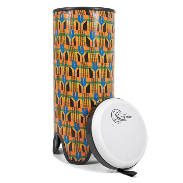 Toca Tubadora Freestyle II - 10" x 24" Kente Cloth (TSSTB-10K-FT)