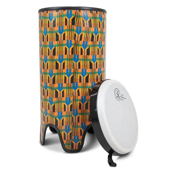 Toca Tubadora Freestyle II - 12" x 24" Kente Cloth (TSSTB-12K-FT)