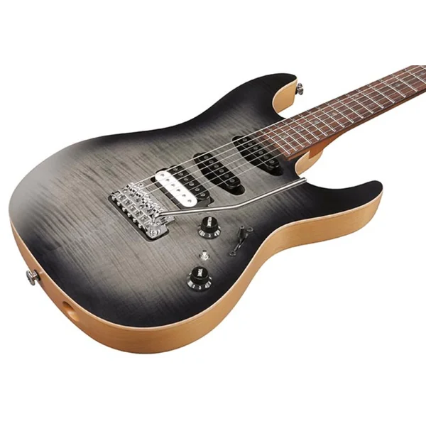 Tom Quayle TQM2 NT (Japan) - charcol black burst flat