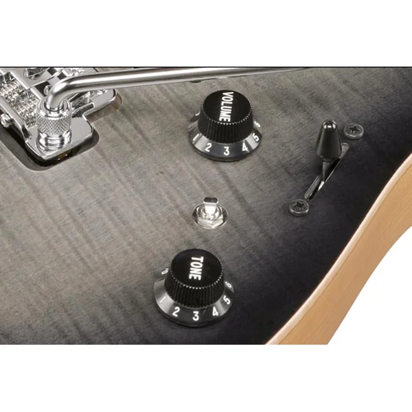 Tom Quayle TQM2 NT (Japan) - charcol black burst flat