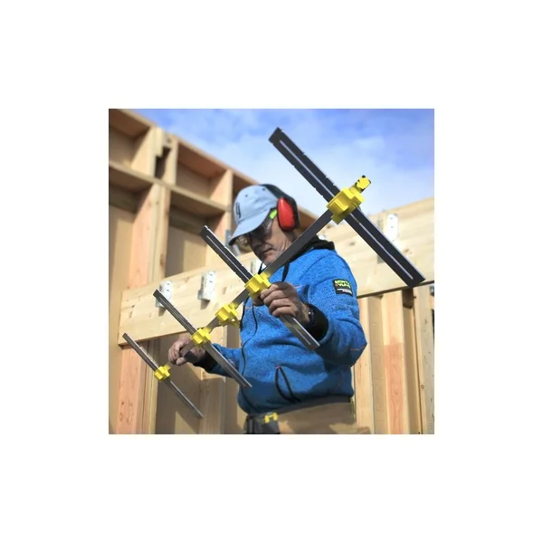 Traceur-placeur réglable pour sabots de charpente 130cm Sylvapro - Leborgne