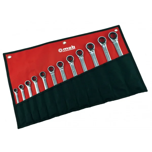 Trousse de clés mixtes à cliquet - MOB