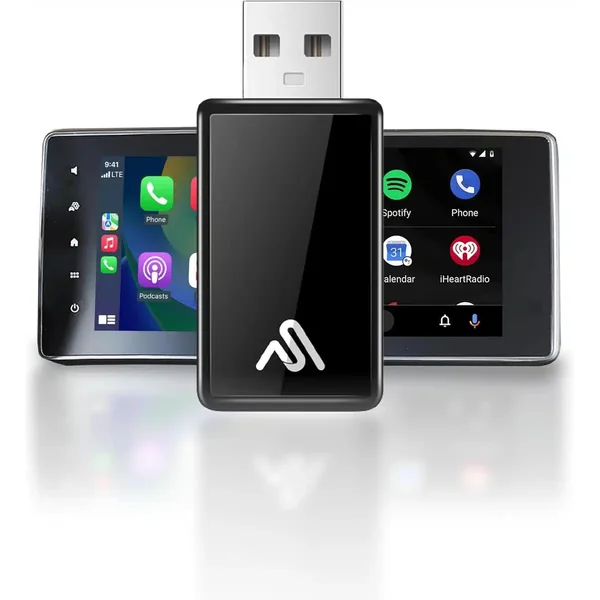 Trådløs Apple CarPlay & Android Auto USB Adapter