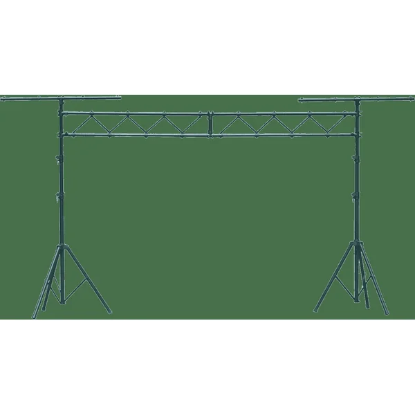Two Tripod Light Stands with Bridge - Black