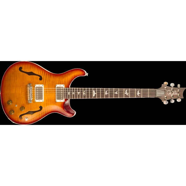 USA Hollowbody II Piezo #230365749 - dark cherry burst