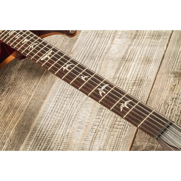 USA Hollowbody II Piezo #230365749 - dark cherry burst