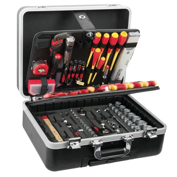 Valise trolley abs electricite 128 pièces - MOB