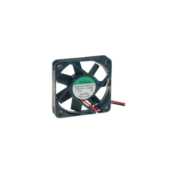 VENTILATEUR 12Vcc 0.11A 1.32W 45X45X10mm 17.8m3/h 31dB 5700RPM (6080)