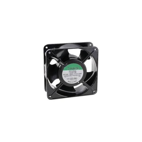 VENTILATEUR 230Vca 0.14A 22W 120X120X38mm 165m3/h 45dB 2850RPM (160220)