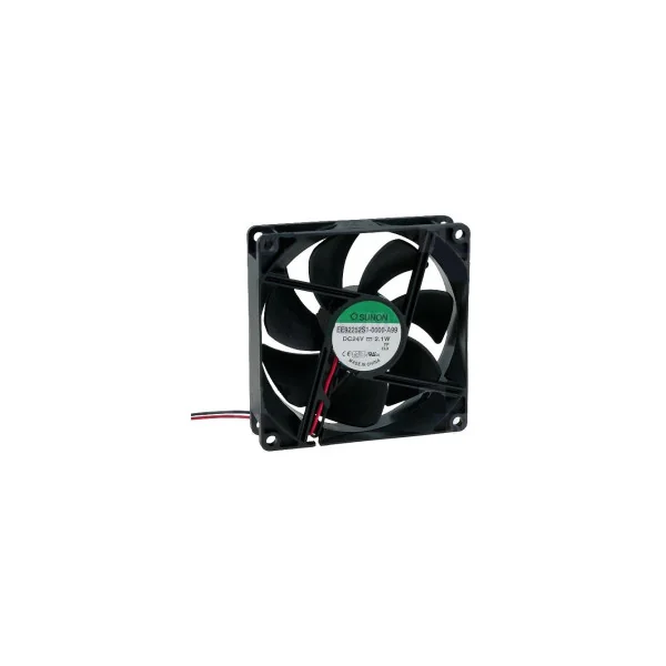 VENTILATEUR 24Vcc 0.087A 2.1W 92X92X25mm 87.55m3/h 34dB 3000RPM (120180)