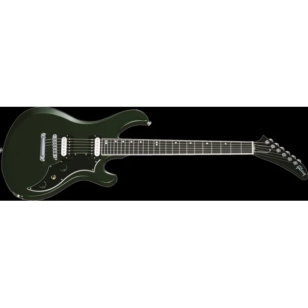 Victory - dark green satin