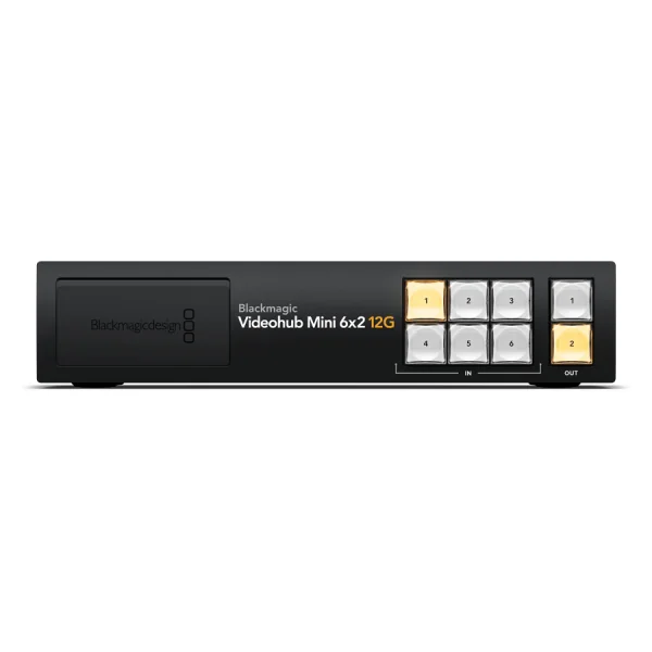 Videohub Mini 6x2 12G