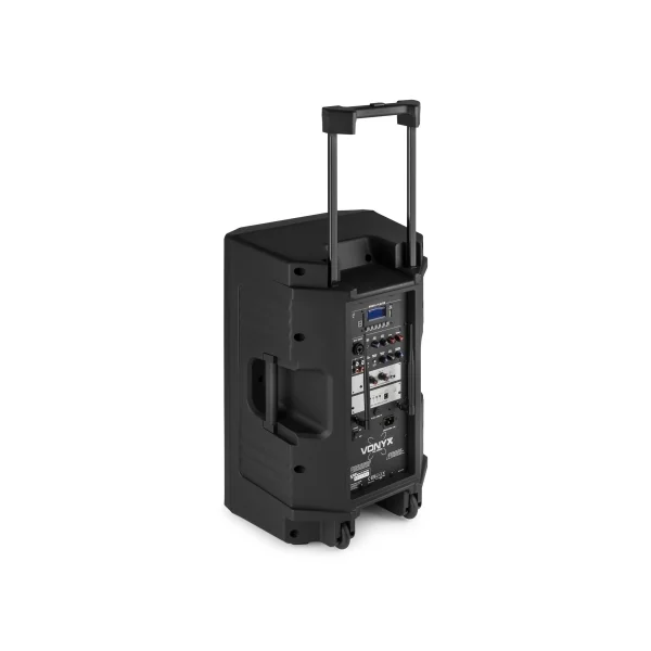 VSA500 BP VONYX - Enceinte autonome 12 pouces sur batterie 1 micro main + 1 serre tête et cravate
