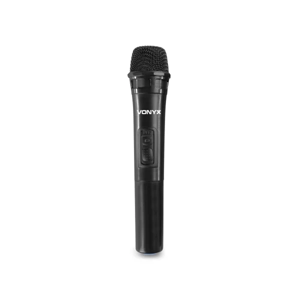 VSA500 BP VONYX - Enceinte autonome 12 pouces sur batterie 1 micro main + 1 serre tête et cravate