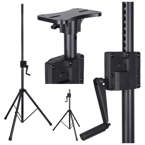 Wind-Up Højtalerstativ 130-210cm (70 kg)