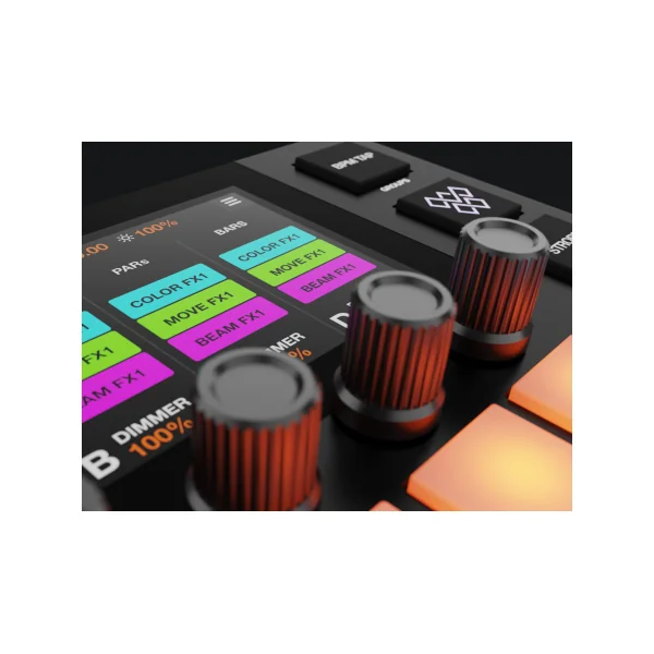 Wolfmix W1 MK3 - Contrôleur DMX autonome pour DJ discothèques et animations