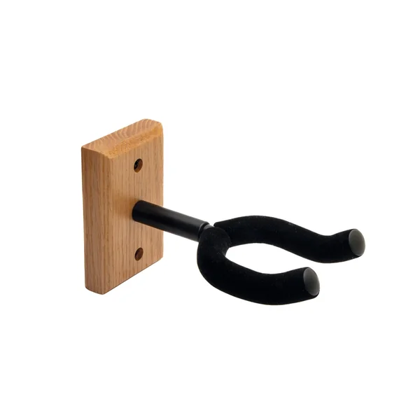 Wooden wall guitar stand