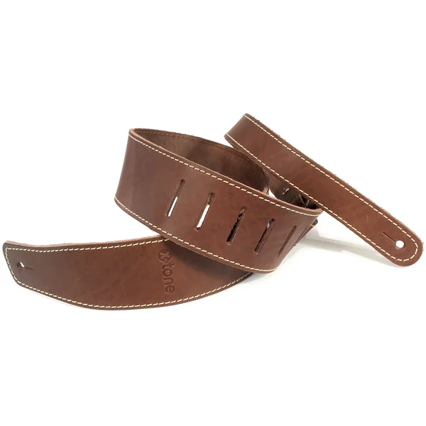xg 3151 Classic Leather Guitar Strap - Brown