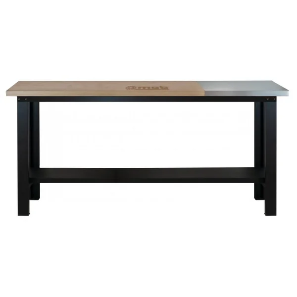 Établi 2 m avec plaque inox – Robuste, Polyvalent et Haute Capacité - MOB